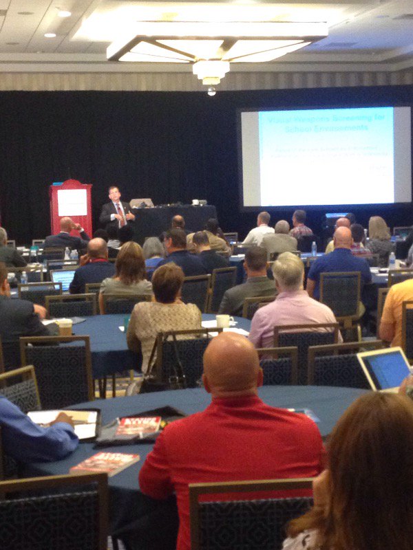 CampusSafetyMag's tweet photo. Michael Dorn presenting on k-12 #emergencypreparedness at #CSCEast https://t.co/myHvxxf5jk
