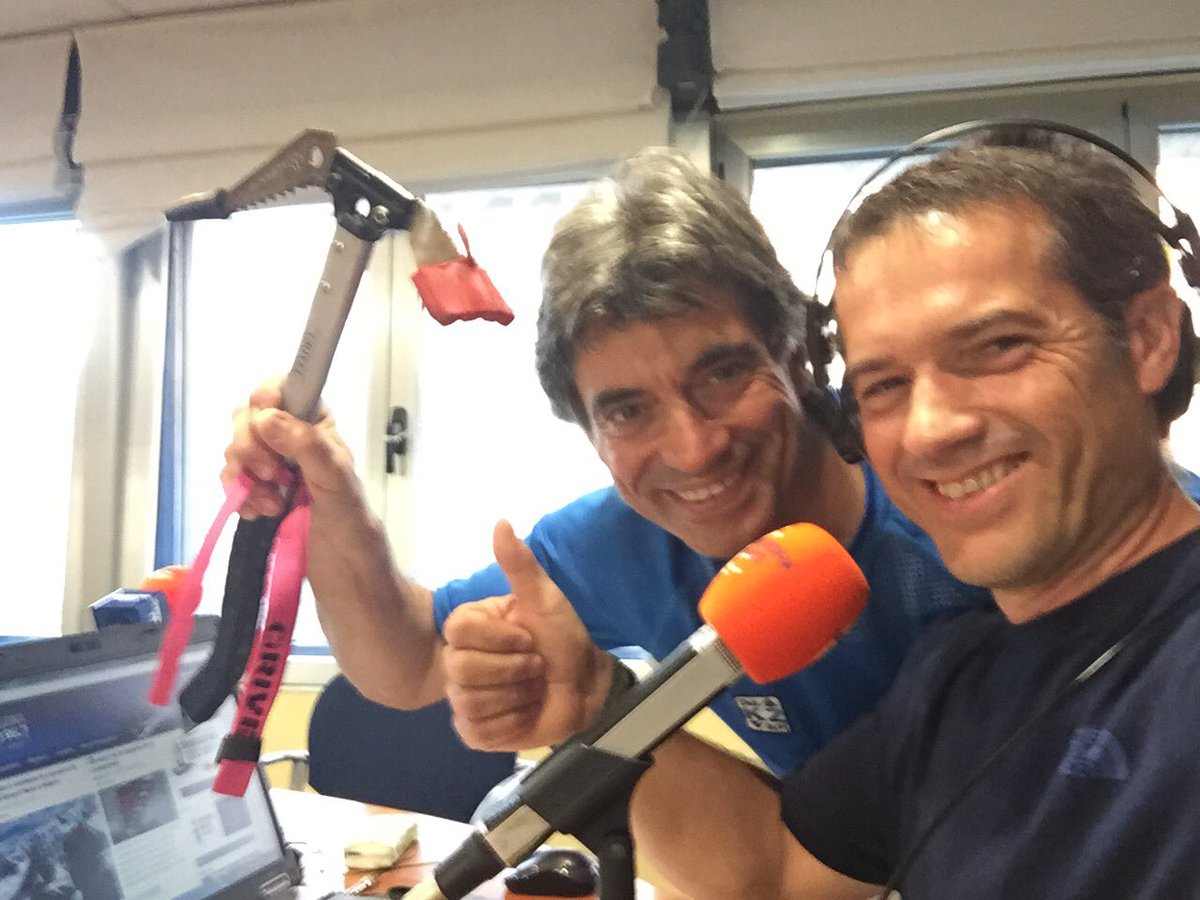 PontdeMahoma's tweet photo. Si demà fem 3er programa #CadiachSempreAmunt @joseMariaBonach i @pepsunye portaran 2 Piolets! Fins i tot @tereortega https://t.co/EEwOVAHSwn