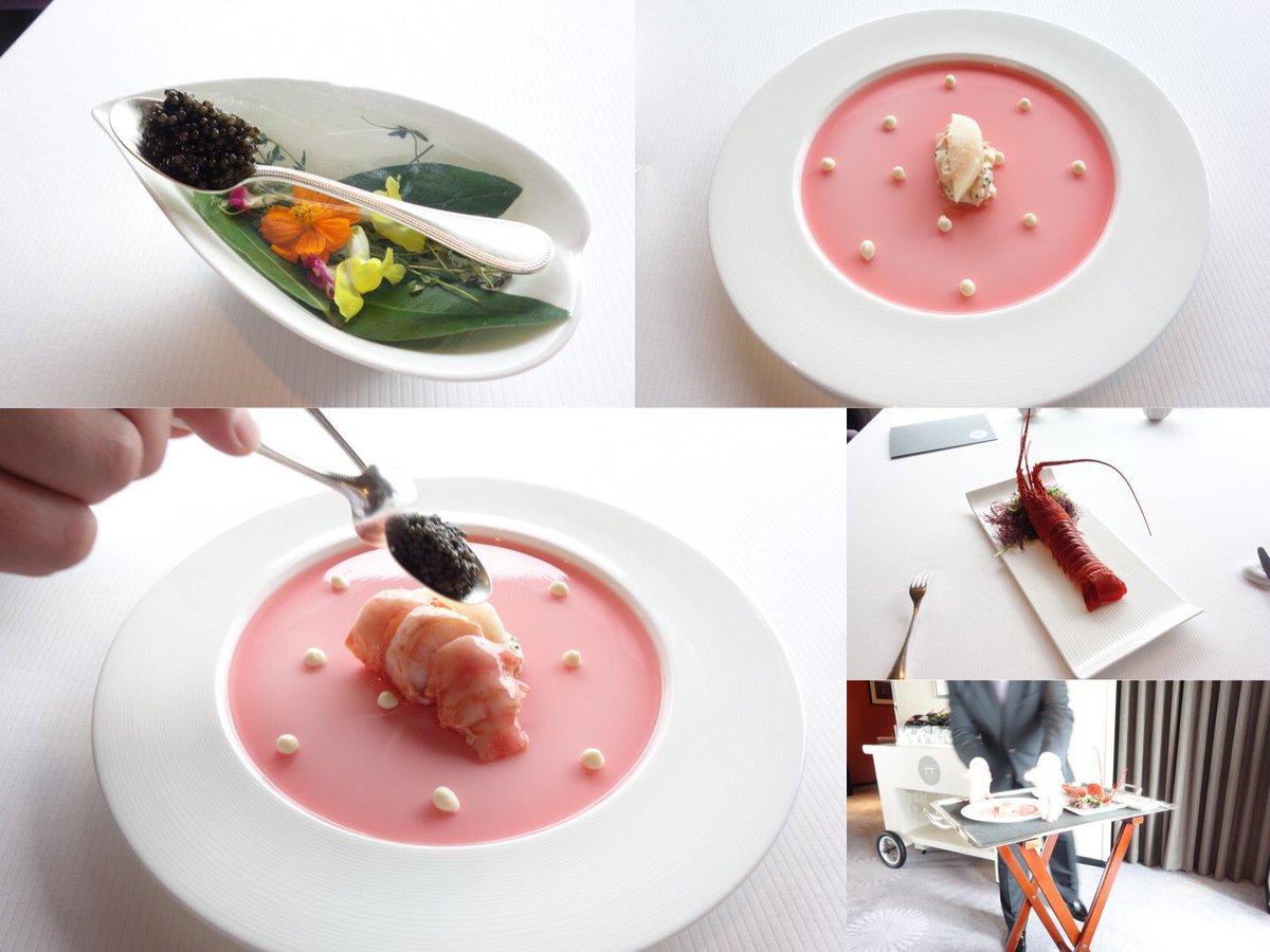 RaynyanFunifuni's tweet photo. @PierreGagnaire Tokyo, Esprit Pierre Gagnaire -ÉTÉ 2016, Médaillons de Ise-Ebi @pg_tokyo @ANAICTokyo https://t.co/XzahYLOUSR