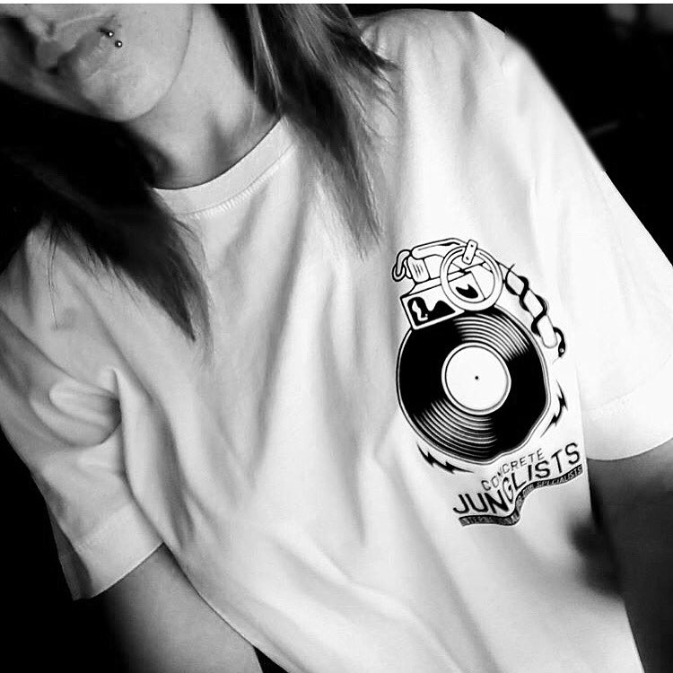 @chloerebecca_96 is a Concrete Junglist, repping the new War-Dub tee. Online instore now concretejunglists.com