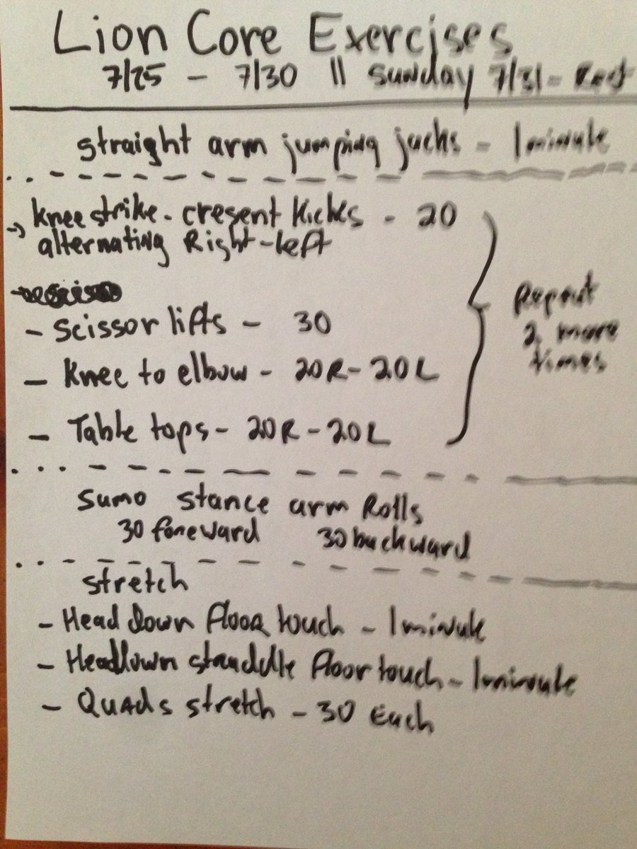 dugLiontrainer's tweet image. #strongtothecore