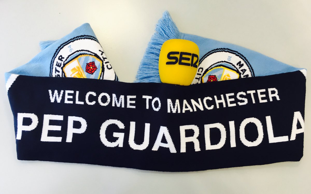 EsportsSER's tweet photo. ‼ Feu RT + FOLLOW per guanyar aquesta bufanda del @ManCityCatala 'Welcome Pep'! Divendres anunciarem els guanyadors. https://t.co/AZ9lxDEMkZ