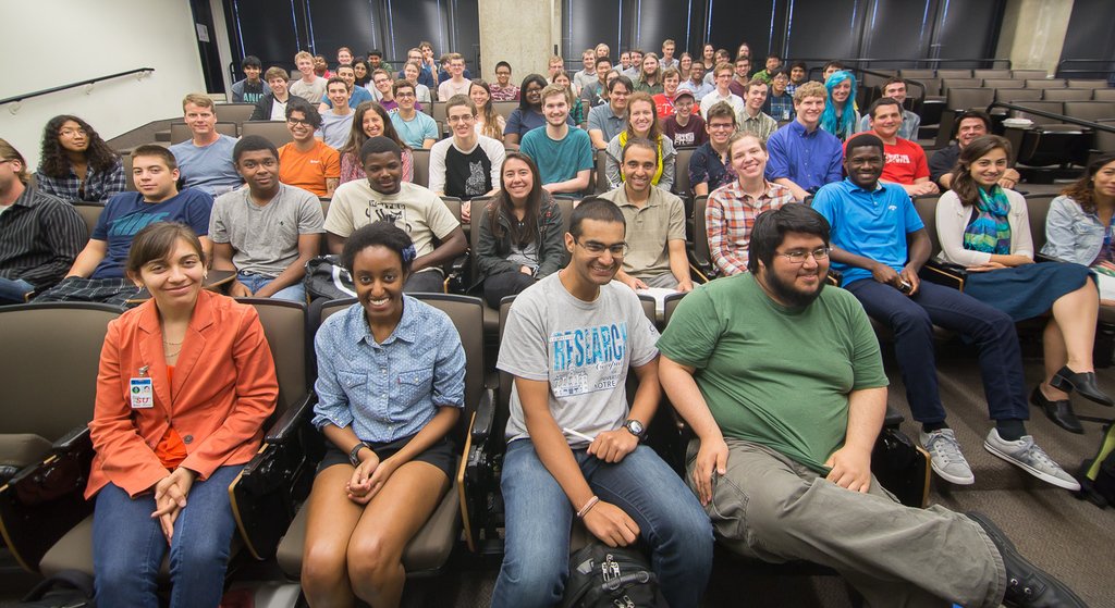 #fermilabsummer16 Some of the undergraduate interns working at Fermilab this summer