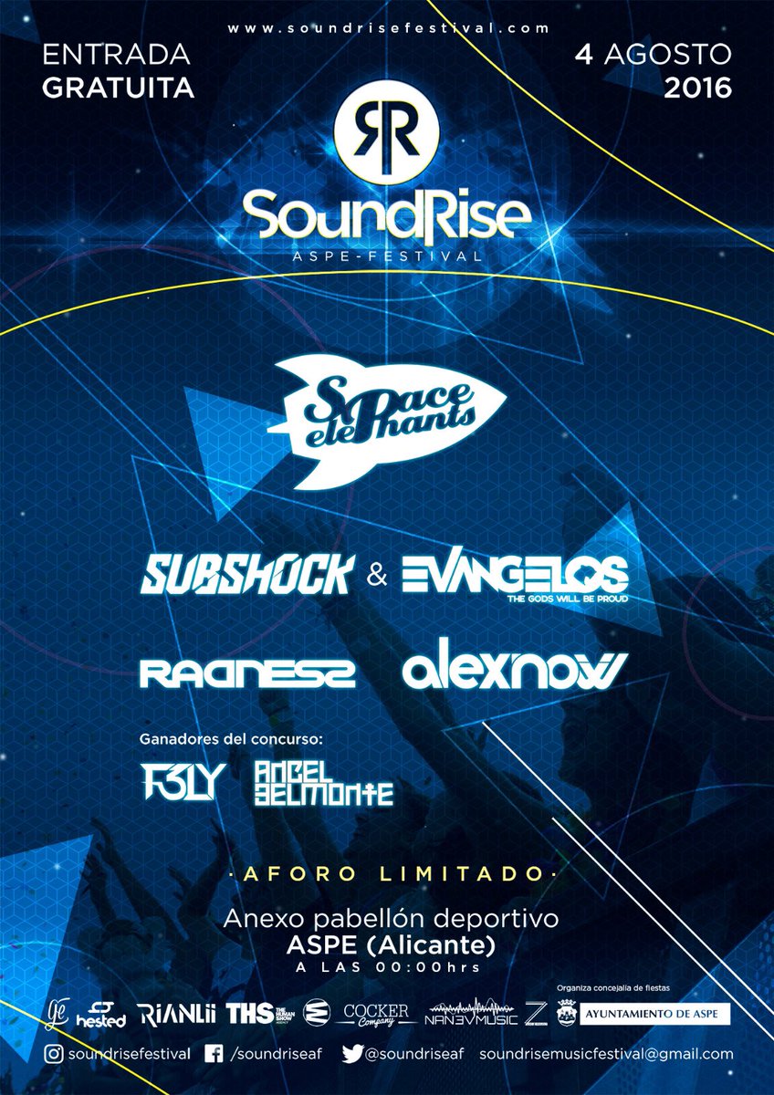 AlicanteEsEDM's tweet photo. SORTEO DE DOS PARES DE GAFAS!! Cortesia del @SoundRiseAF da RT y podrás ganar una de ellas!! https://t.co/EU3bsR9VBj
