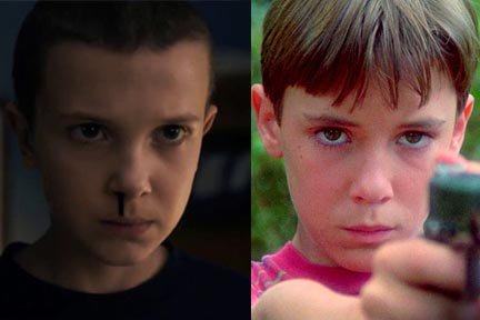 FaceDetective's tweet image. Serious question - has anyone ever seen @WilWheaton and Eleven in the same room together? #StrangerThings