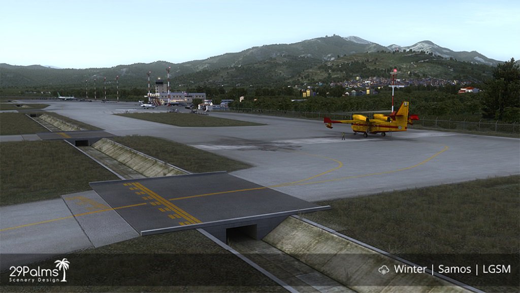 fspilotshop's tweet photo. Aerosoft & 29Palms presents Samos, Greece w/ tough approaches https://t.co/znNjr8mouN #flightsim #FSXSTEAM #FSX #P3D https://t.co/5VpNsTWipC