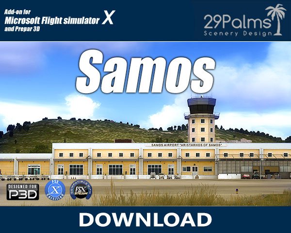 fspilotshop's tweet photo. Aerosoft & 29Palms presents Samos, Greece w/ tough approaches https://t.co/znNjr8mouN #flightsim #FSXSTEAM #FSX #P3D https://t.co/5VpNsTWipC