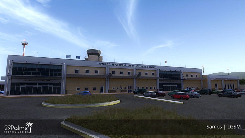 fspilotshop's tweet photo. Aerosoft & 29Palms presents Samos, Greece w/ tough approaches https://t.co/znNjr8mouN #flightsim #FSXSTEAM #FSX #P3D https://t.co/5VpNsTWipC