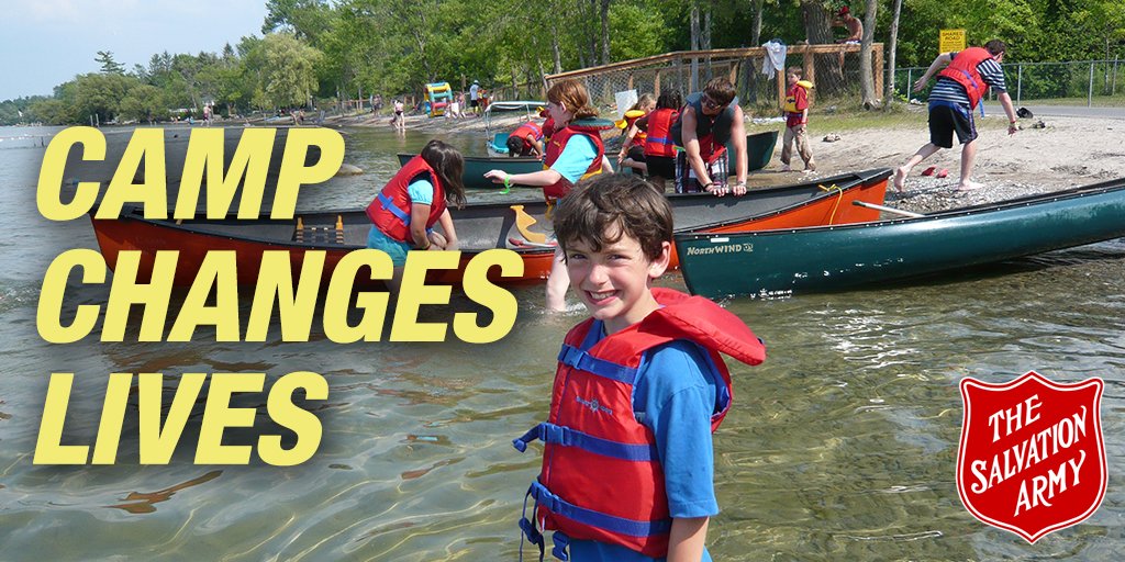 salvationarmy's tweet photo. A huge thank you to everyone who donated to help send a kid to camp this summer! https://t.co/khk62LA84U