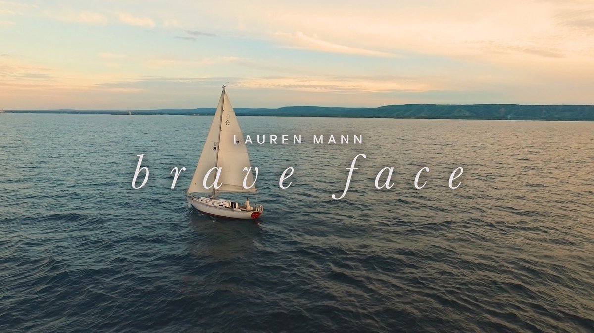 laurenmann's tweet photo. Check out the video for Brave Face, released today! https://t.co/iSyd4nRYJb #dearestly #braveface https://t.co/3r55W7LPFg