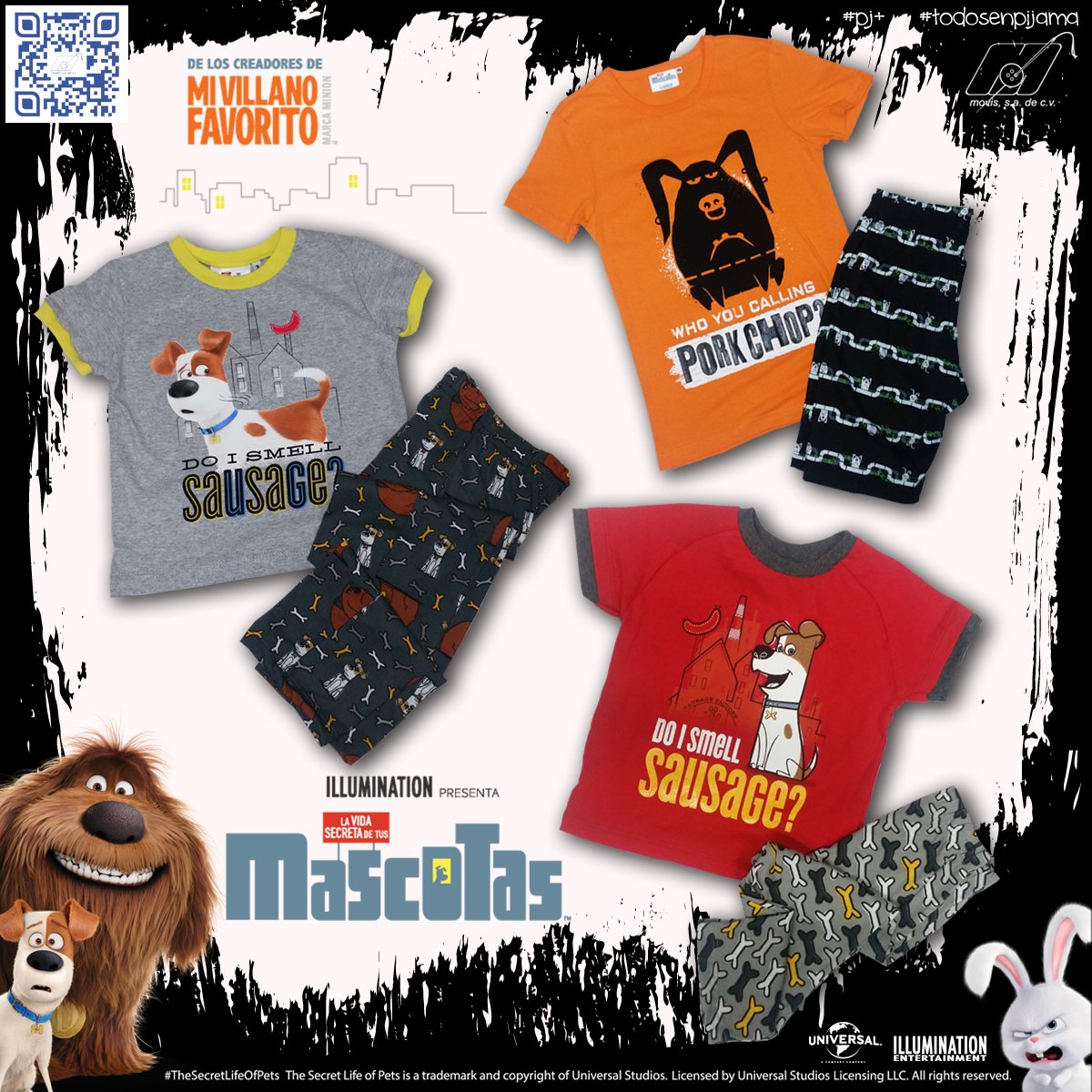 MovisMexico's tweet photo. Corre por tu pijama de #LaVidaSecretaDeTusMascotas y disfrútala en tu cine favorito #pj+ #todosenpijama https://t.co/EhxM3gFMTr