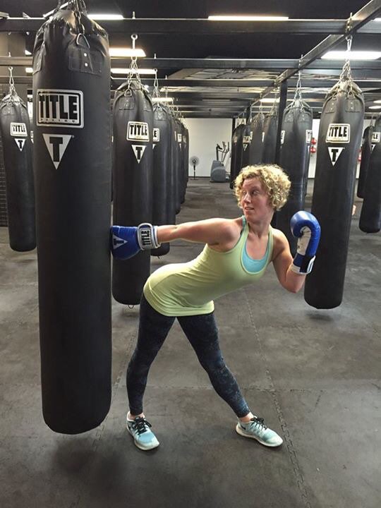 stldancetheatre's tweet photo. Erin Warner rocks it out on the dance floor AND the boxing ring! #adoptadancer #stldance https://t.co/UcU21Rm3o1