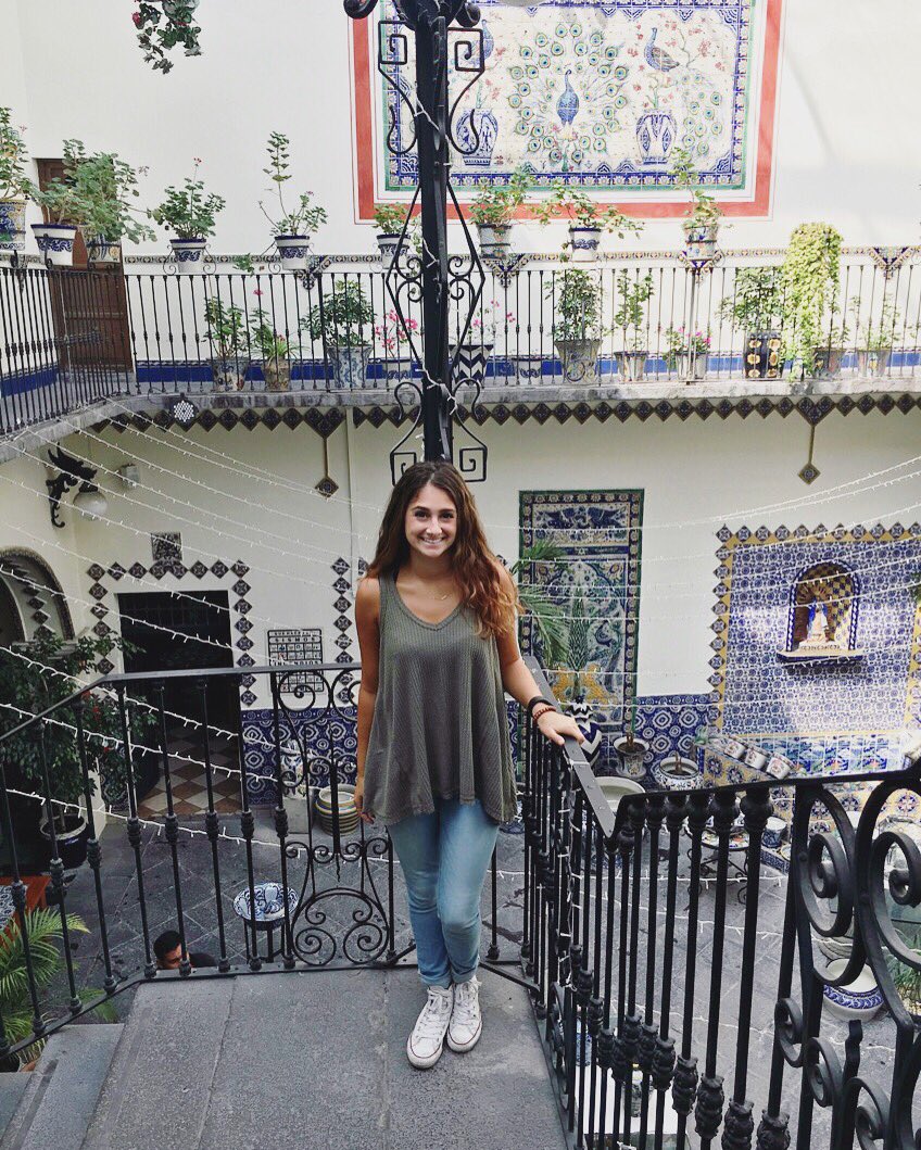 OU_Rowing's tweet photo. Senior coxswain Nicasia D'Allesandro spent part of her summer studying in Puebla, Mexico! #SoonersAbroad 🌎 https://t.co/TDoN5IBb8l