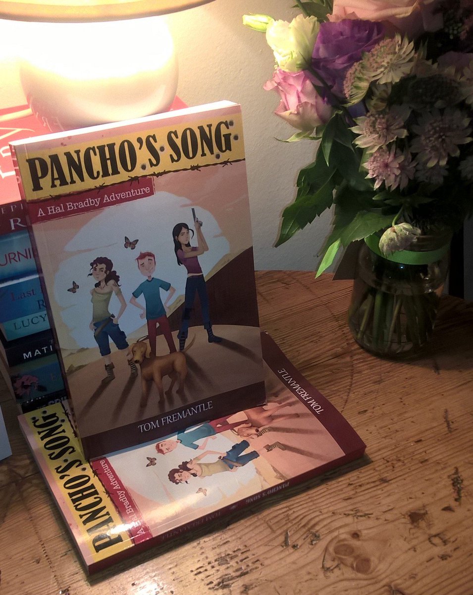 soph_ransompr's tweet photo. Great to see 'Pancho's Song' YA adventure set on Mexican Border by @TomFremantle enjoyed by 11yo. #yabloggers https://t.co/QUyjUQPmf2