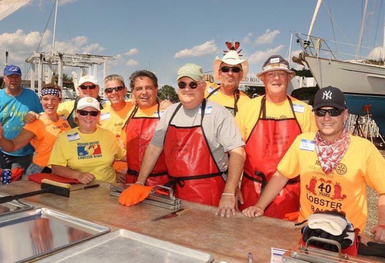 Thank you to everyone who came to lobster bake!! And to the volunteers !#Rotary #lobster #funday