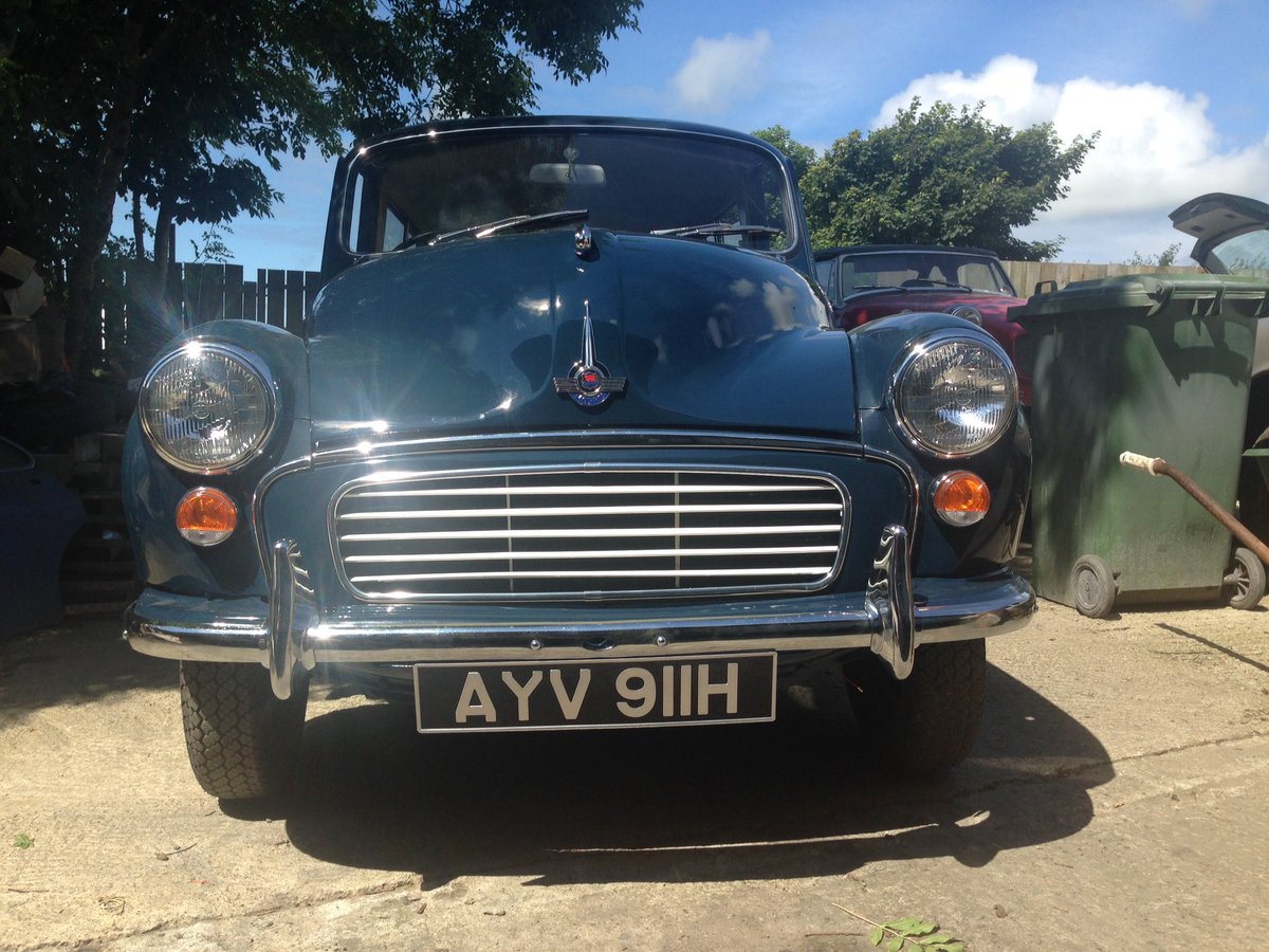 cornwallclassic's tweet image. Restoration almost complete #Morris