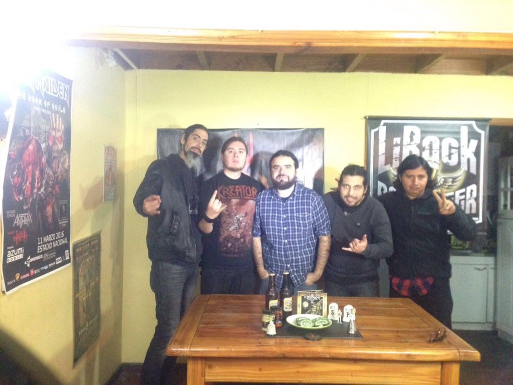 YieldP's tweet image. Cerrado la primera temporada de @MetalChefChile junto a @Dorsalia recuerde nueva temporada a cargo de @YieldP