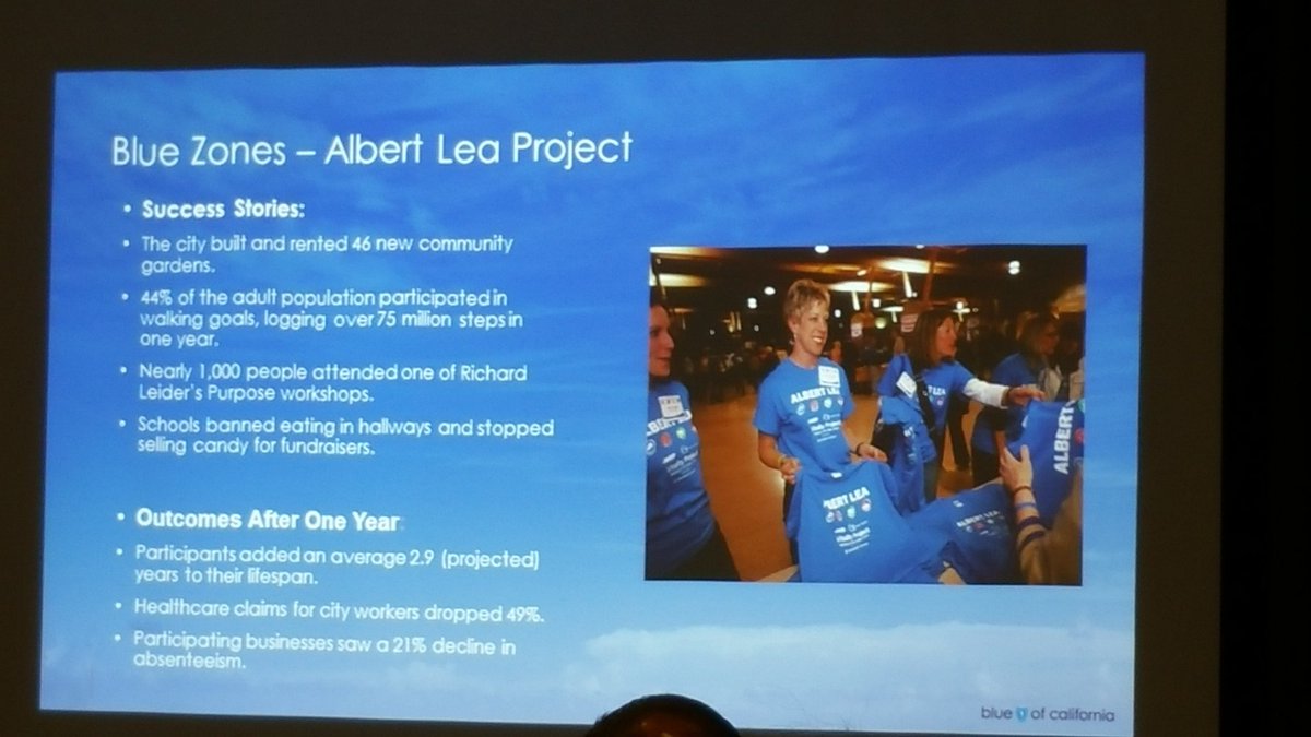 HILLHWAYS's tweet photo. @HILLHWAYS isn't presenting right now but it feels like it @BlueZones being highlighted @nasongroup #wcInnovations https://t.co/MKOSYnO6gj
