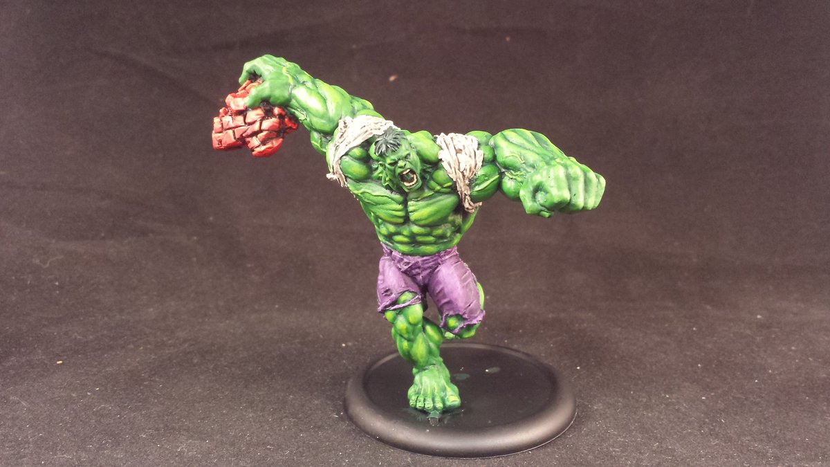 pope64's tweet photo. Got this guy painted up last night! Super happy with him. #MarvelMiniatureGame https://t.co/JWJEB65xZq