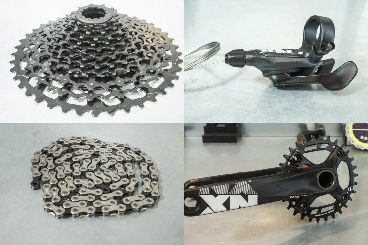 SRAMmtb's tweet photo. Curious about SRAM NX? MTB MAG has their first impressions → https://t.co/yXxAMpVlh5 https://t.co/Bfli1Zbu4P
