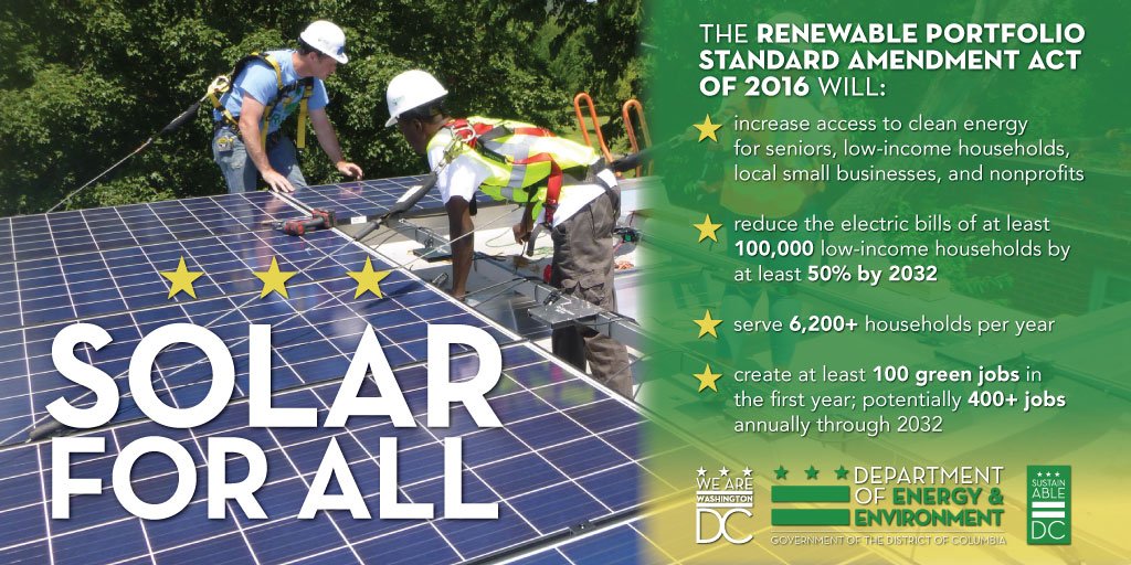 MayorBowser's tweet photo. Together, we will make DC a more sustainable, equitable and healthy District. https://t.co/Jm3Uhda8qZ