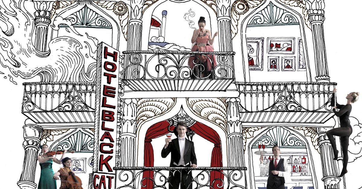 LdnWonderground's tweet photo. Tonight, a few tickets remain for the stunning @cabaretblackcat's Hotel Black Cat, 9.45pm! #cabaret #london https://t.co/piXE72lpeh