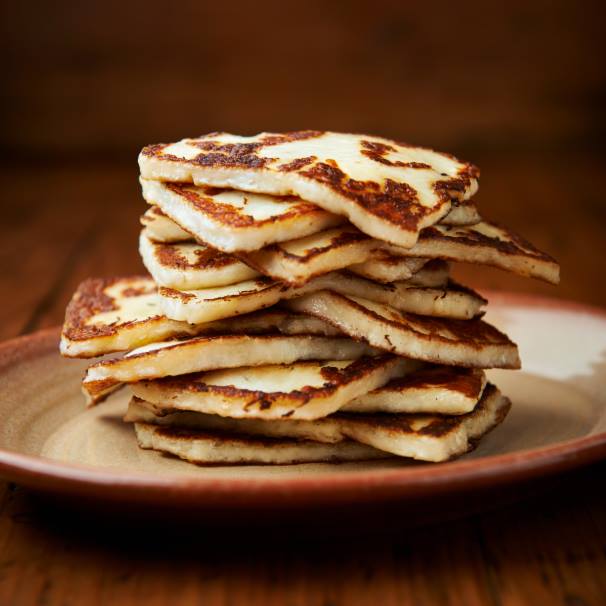 Side of halloumi? Or, you know, three...