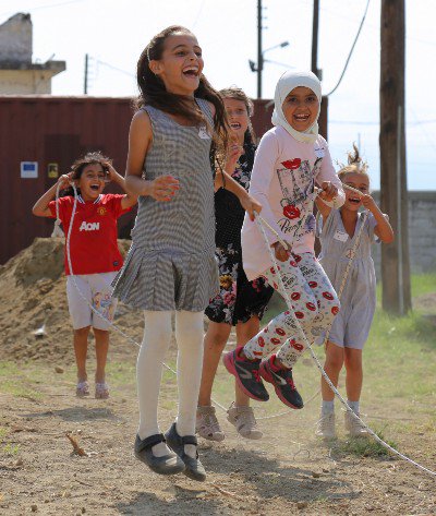 Kids being kids: IRC organizes games for refugee children in Greece to help cope w/ trauma bit.ly/2abHIbM