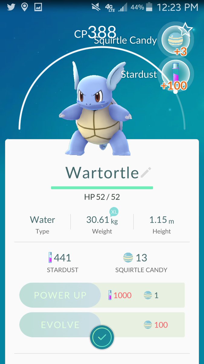 //SORRY FOR THE INACTIVITY VACATION'S GOT ME BOOKED UP

I CAUGHT A POLIWRATH AND WARTORTLE THO