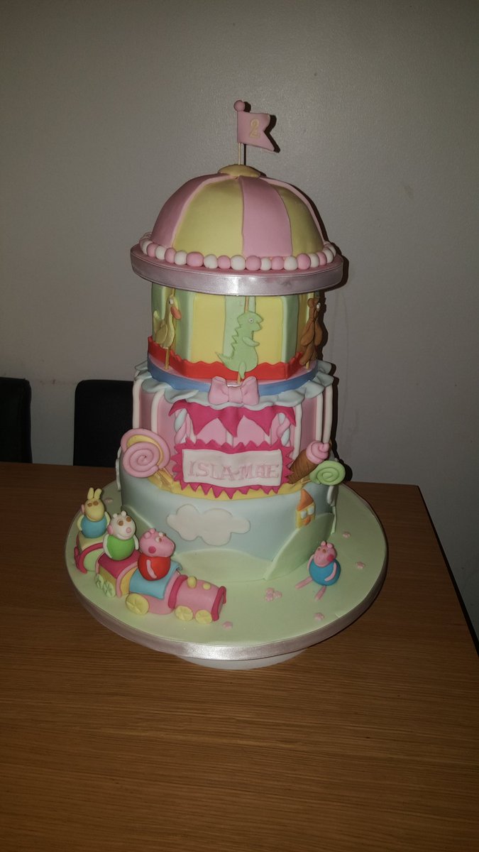 emmasCcakes's tweet photo. #peppapig #pepapigcake #3tiercake #emmascelebrationcakes https://t.co/BAVzW1LghG