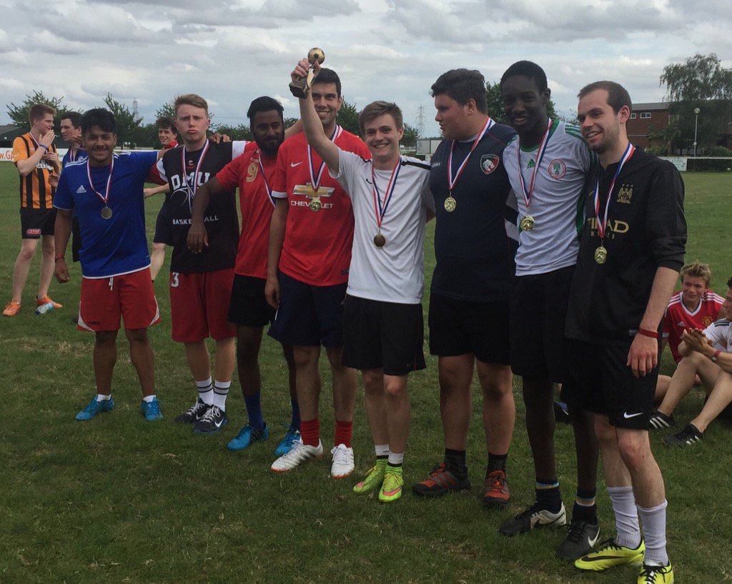 dave_gregg's tweet photo. 2016 Without Borders Football Champions. .. Leicester .. No surprise there then!!#Congratulations #WB16 https://t.co/Oki0ftlWZx
