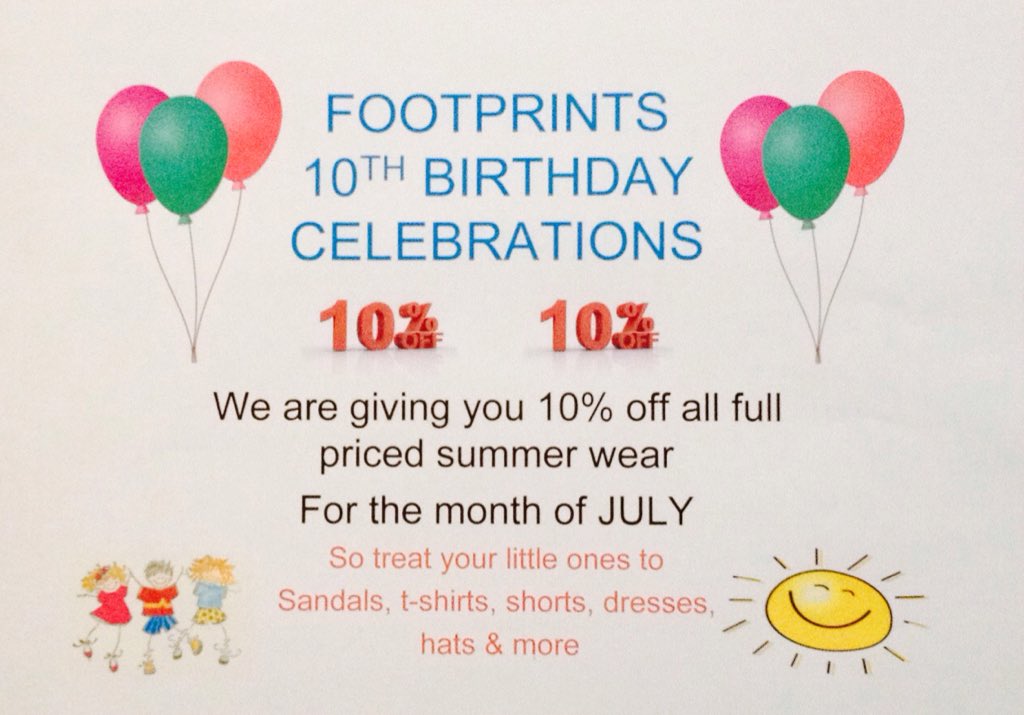 #10%off #offers until Saturday <a href="/FootprintsLeek/">Footprints</a> #summerclothing #summershoes