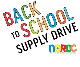 NOLALibrary's tweet image. Donate unused supplies at any Library location for @NORDCommission's back-to-school supply drive. Now through 8/10!
