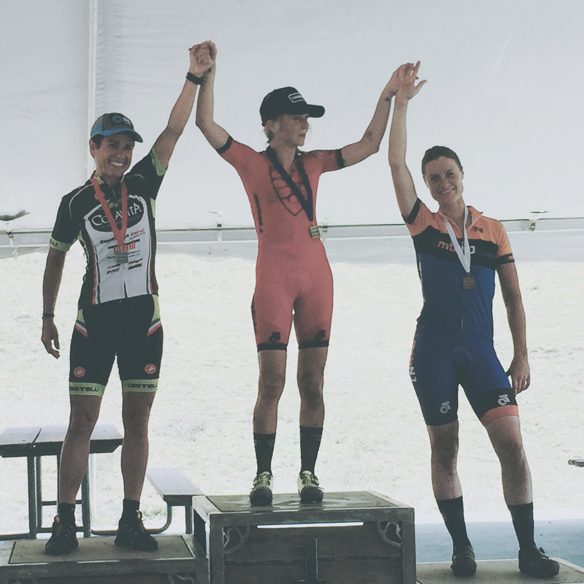 kcontentoangell's tweet photo. Hot, grueling course. Early crash but worked back onto the podium. @jamisbicycles @mtbnj @EliteEndurance https://t.co/HONcZmR7Dk