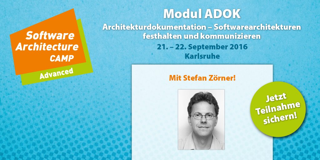 SoftwareArcCamp's tweet image. Softwarearchitekturen festhalten und kommunizieren mit @StefanZoerner in Karlsruhe! &amp;gt;&amp;gt; bit.ly/2a92jwY