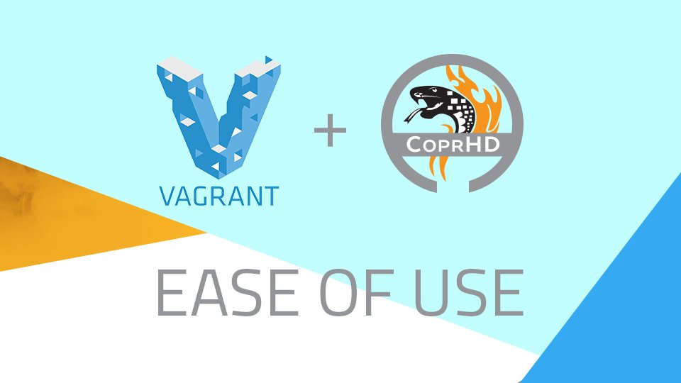 CoprHD's tweet photo. .@chrisbanck easy-to-use #Vagrant bases setup for #CoprHD. Click https://t.co/e35aNSF2RE to learn more #storage https://t.co/TTsIGzwTcC