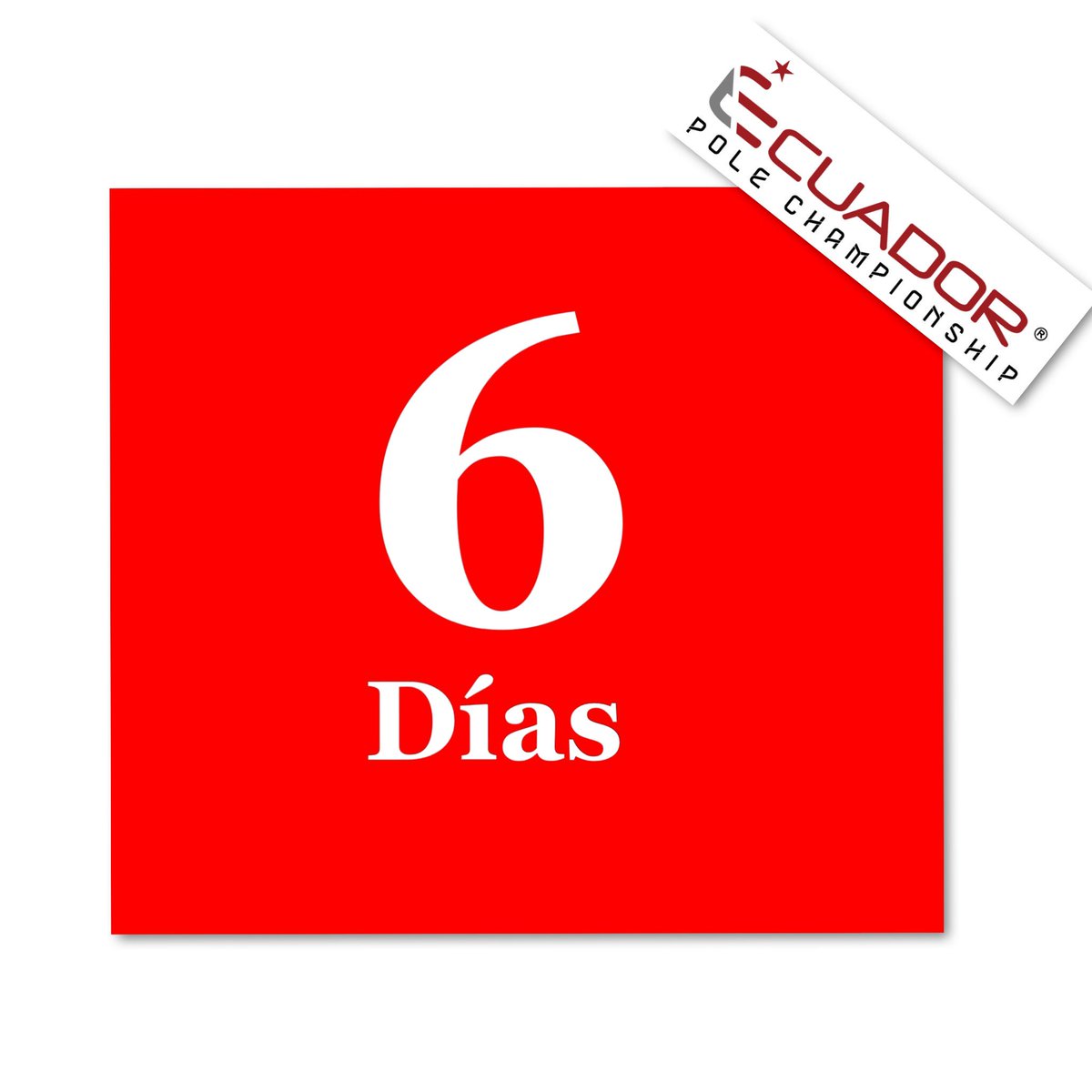 ECUpolechampion's tweet photo. Cuenta REGRESIVA!!! 
#PoleChampEc #EcuadorPoleChampionship2016 https://t.co/gsvoeoz1O4