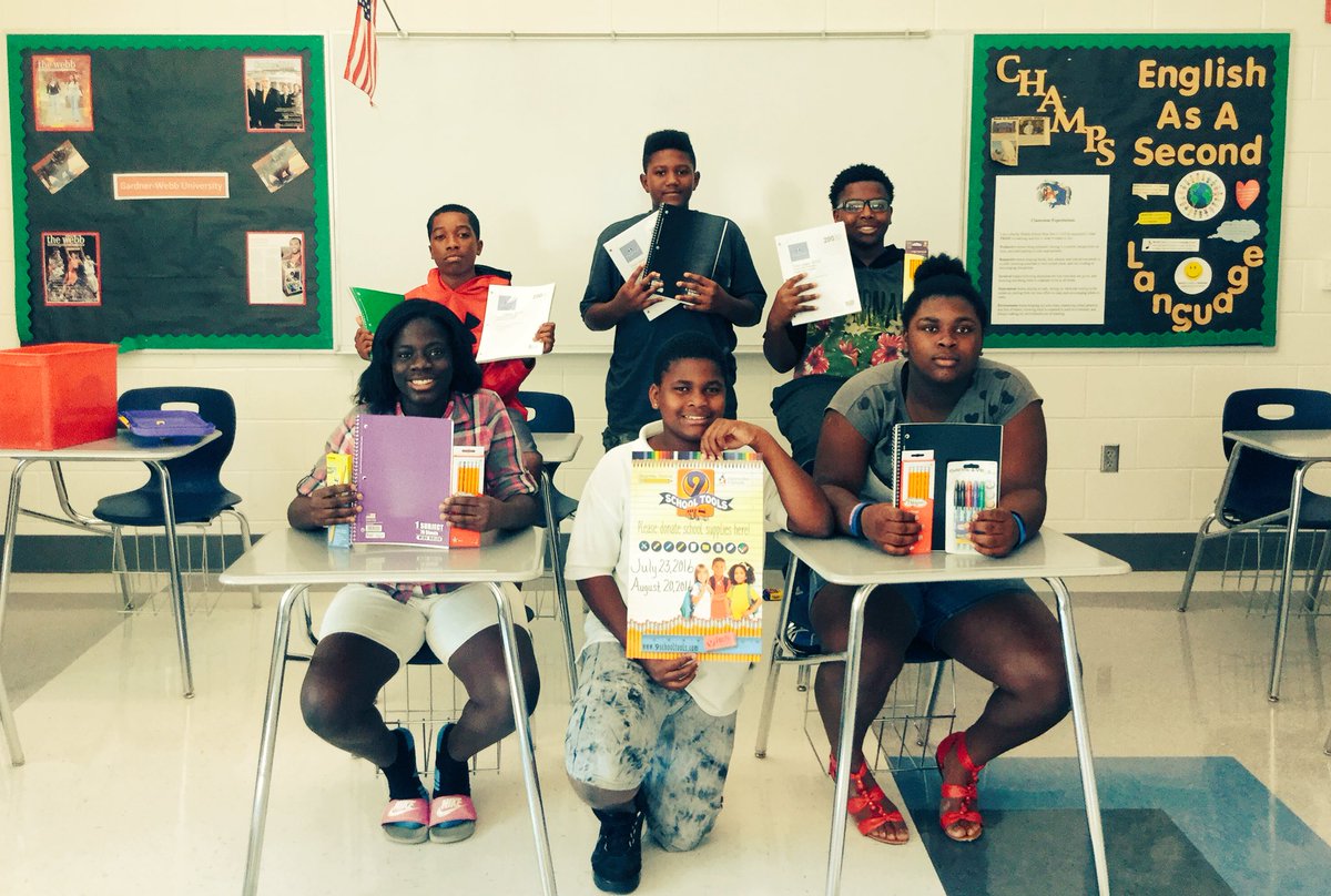 KevinCampbellNC's tweet image. Love these @CISCleveland students. Donate #9SchoolTools supplies @wsoctv at these locations on.wsoctv.com/29DMXhU