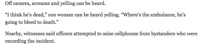 DesmondCole's tweet photo. After @OttawaPolice attacked Abdirahman Abdi, they tried to seize video evidence from witnesses. #JusticeForAbdi https://t.co/rmg8NLLlpe