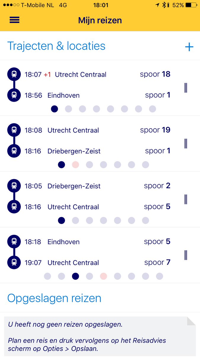 Mark_SJs's tweet photo. @NS_online Waarom worden opgeslagen trajecten telkens in willekeurige volgorde weergegeven? Beetje onhandig! https://t.co/GnyvSuShxs