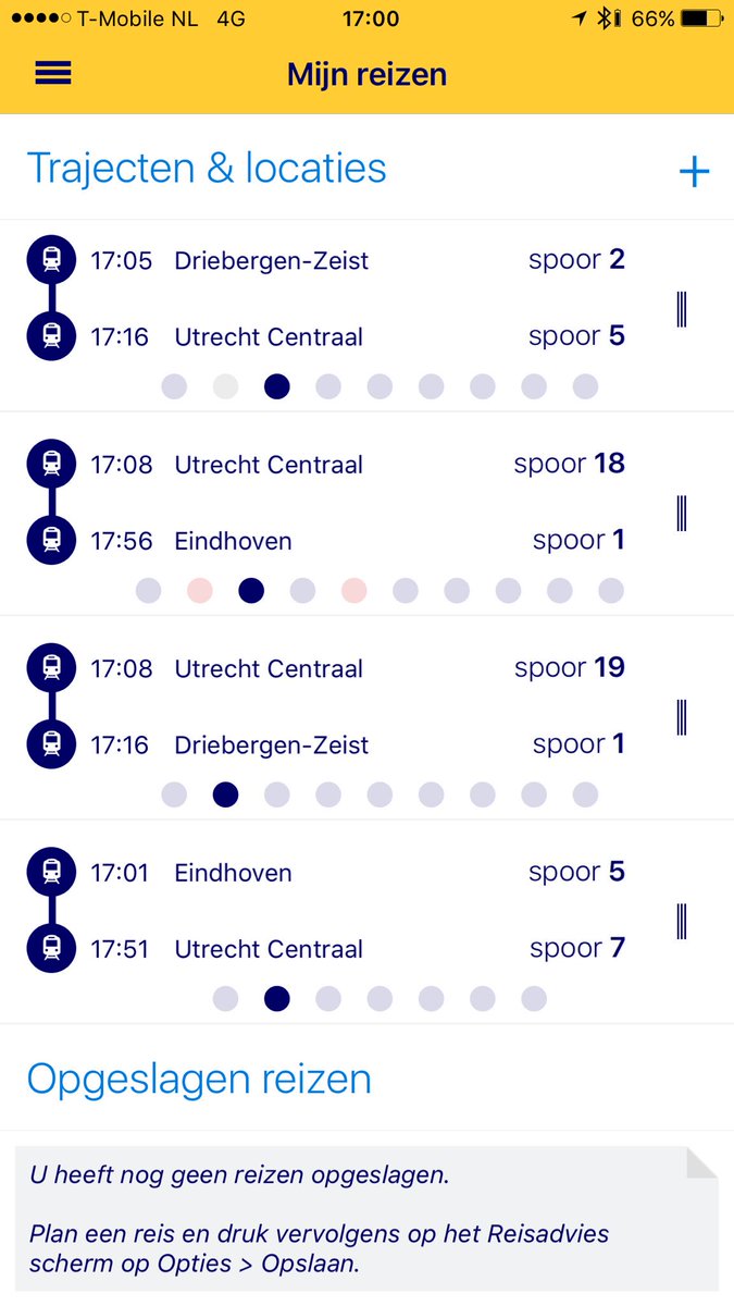 Mark_SJs's tweet photo. @NS_online Waarom worden opgeslagen trajecten telkens in willekeurige volgorde weergegeven? Beetje onhandig! https://t.co/GnyvSuShxs