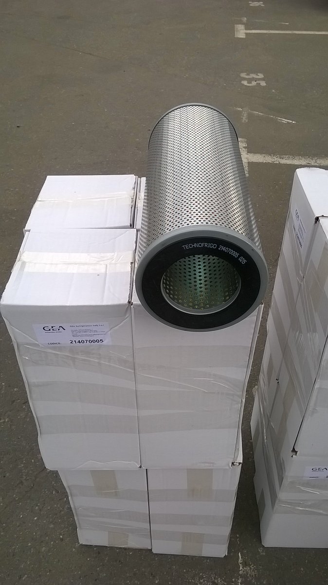 _TINEX's tweet photo. Поставлена партия картриджей (масляных фильтров) PL 614/5 (арт. 214070005) производства GEA Refrigeration Italy. https://t.co/4s7Ccw0UH4