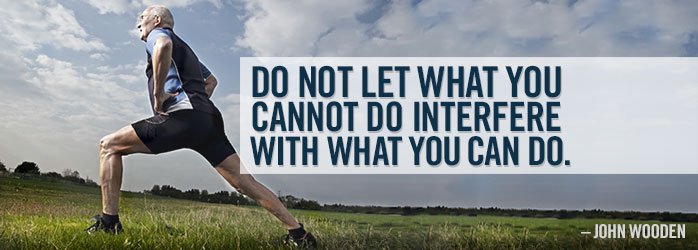A #MondayMotivation #Quote for you
"Do not let what you cannot do interfere with what you can do"
-John Wooden