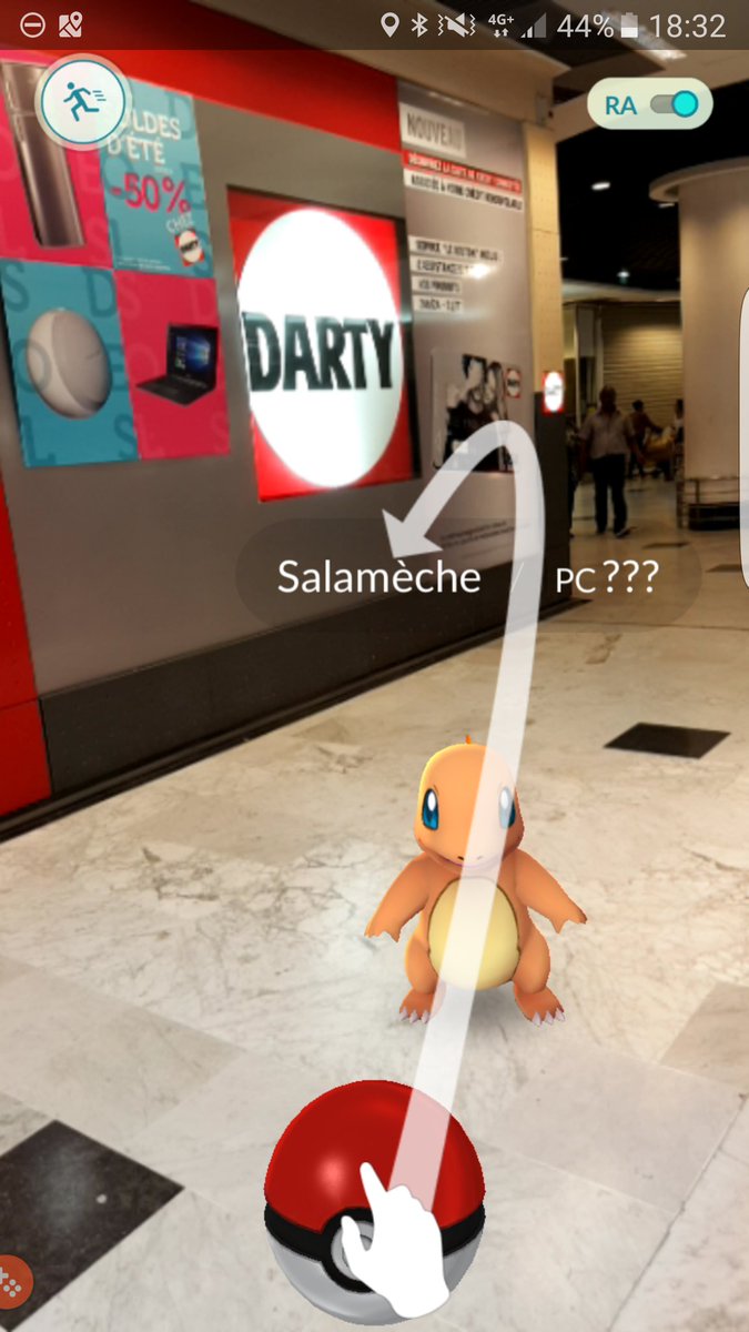 garsonair's tweet photo. @Darty_Officiel Salameche cherche un PC chez Darty mais il hésite encore ! #DartyGo #PokemonGO @creteilsoleil https://t.co/GhZAWEKbnt