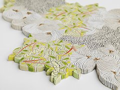 RaasayHouse's tweet photo. The wonderful #PatternsOfFlora project nominated in the 'Art in Public Places Awards'.#art https://t.co/A7J6TSMobV https://t.co/190Imeshld