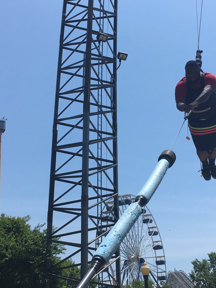 FlySkyC's tweet photo. We headed down to #Richmond for #Skycoaster certification at Kings Dominion. @KingsDominionVA #Virginia https://t.co/jyZYW0iHQI