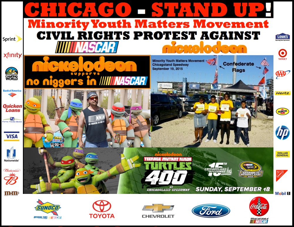 RayCerex16's tweet photo. @GM @CampbellJim will go down in #nascar #indycar #whiteprivilege #systematicdiscrimination #history! @MymmNascar https://t.co/ykfyHOC7b4