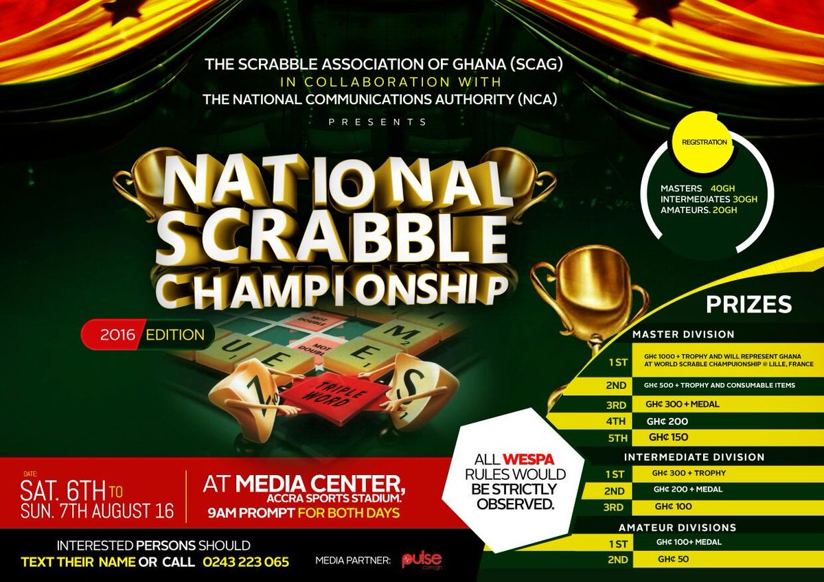 Scrabble Ass. Ghana tweet media