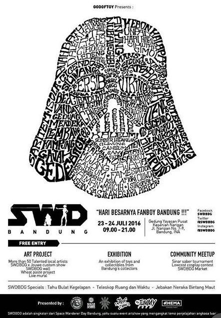 ardanradio's tweet image. Liattt super rame!

Bahkan ada Lightsaber battle gitu yang dijuriin langsung sama @YayanRuhian 😛

#BdgBgt