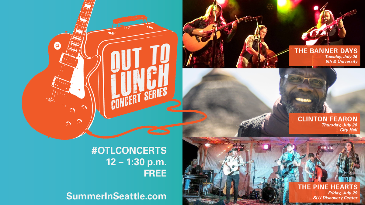 downtownseattle's tweet photo. #OTLconcerts this week: @TheBannerDays, @clintonfearon and @thepinehearts. Full lineup: https://t.co/tSEoA9BqmE https://t.co/sU7C8q7tLF